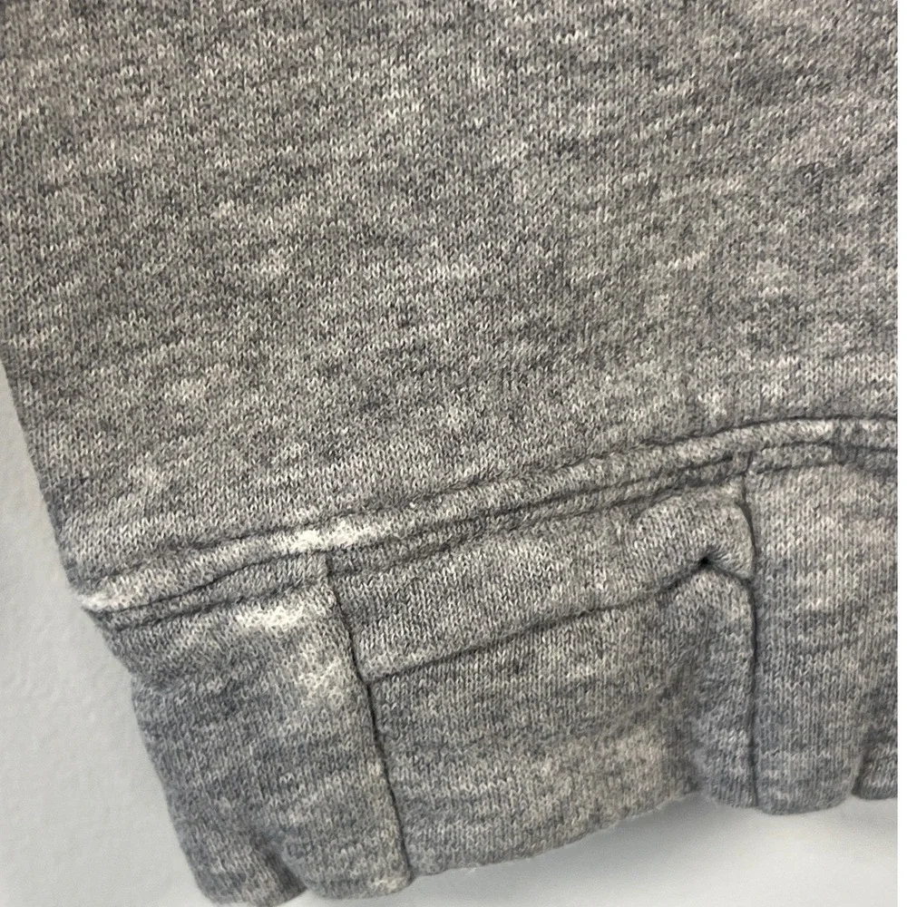 Nike Kids Heather Gray Full Zip Up Hooded Sweatshirt Boys Medium Loungewear